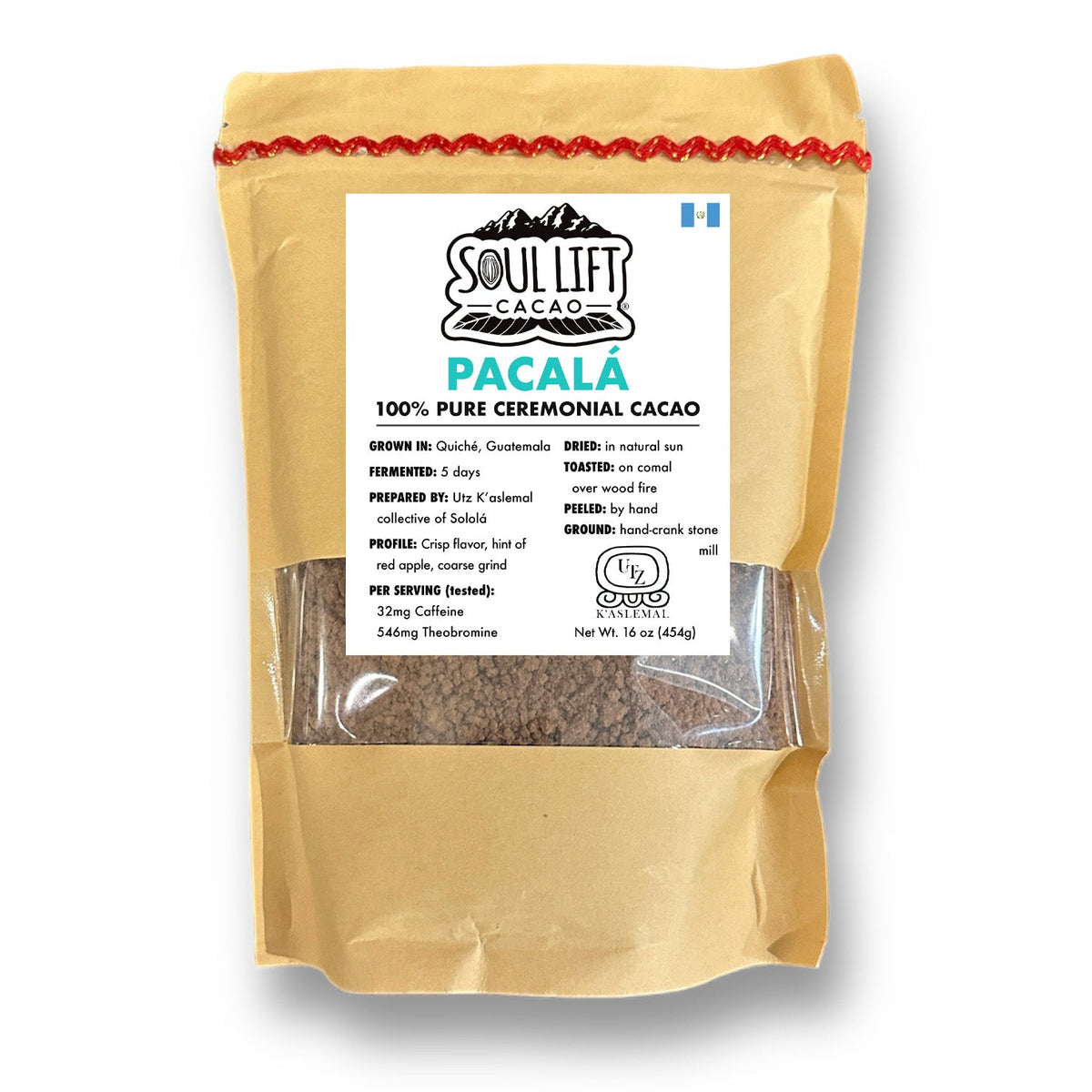 Pacalá 100% Pure Ceremonial Cacao from Guatemala