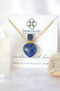 Royal Bottle | 24K Natural Lapis Lazuli Crystal Bottle Necklace-2