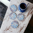 Marble Blue Coasters-0