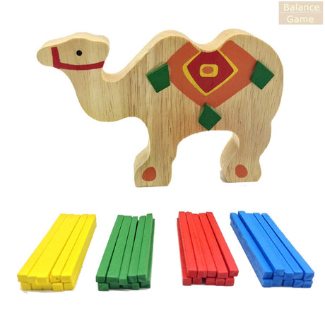 Wooden Balance Camel Toy For Children-3