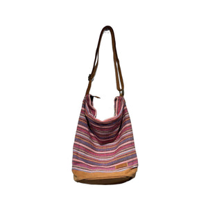 WOVEN Zipper Sling Bag - Jazzy