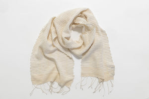 Queen Saba Handwoven Ethiopian Silk Scarf