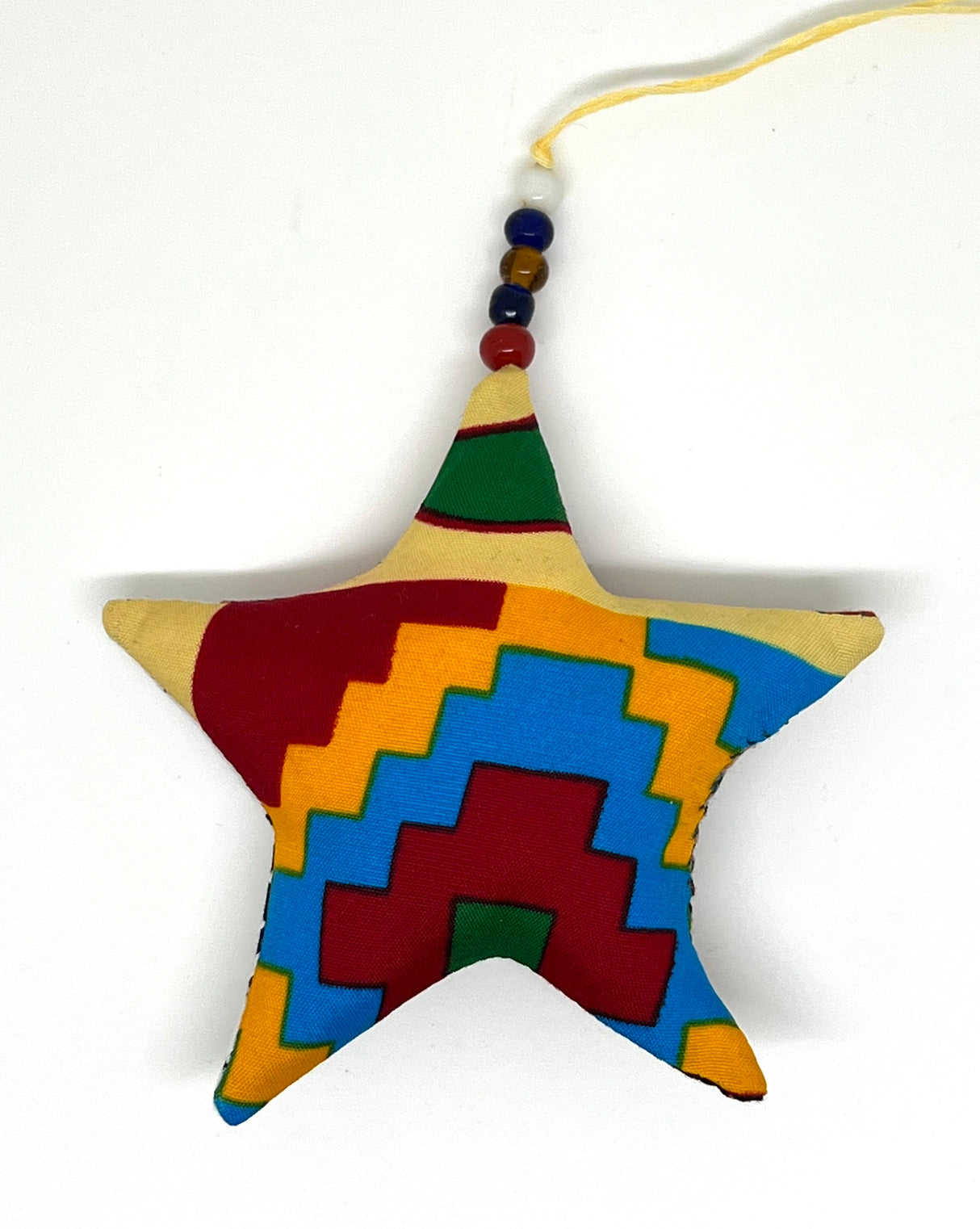 African Wax Print Ornament