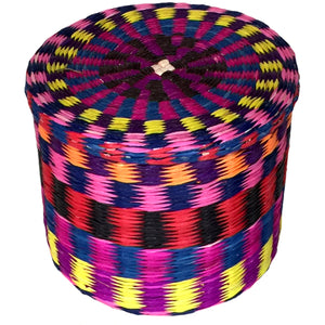 Rainbow Palm Fiber Box