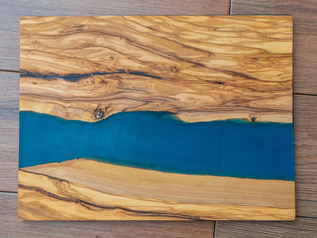 Olive Wood Resin Cutting Board-2