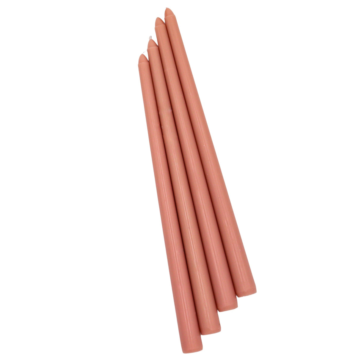 24 Extra Tall Rose Glow Taper Candle - 6 Packs of 4