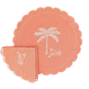 Dusky Rose Simia Placemat - Set of 4