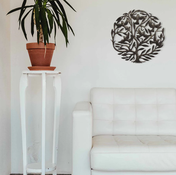 Steel Drum Art - 24 Inch Tree of Life