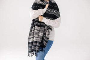 Tabor Handwoven Ethiopian Cotton Shawl