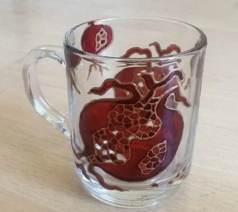 Pomegranate Tea Mug