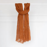 Telba Pure Linen Handwoven Shawl