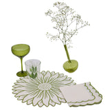 Tilted Sage Bud Vase - Pair