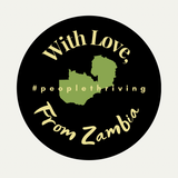 With Love, From Zambia Sticker