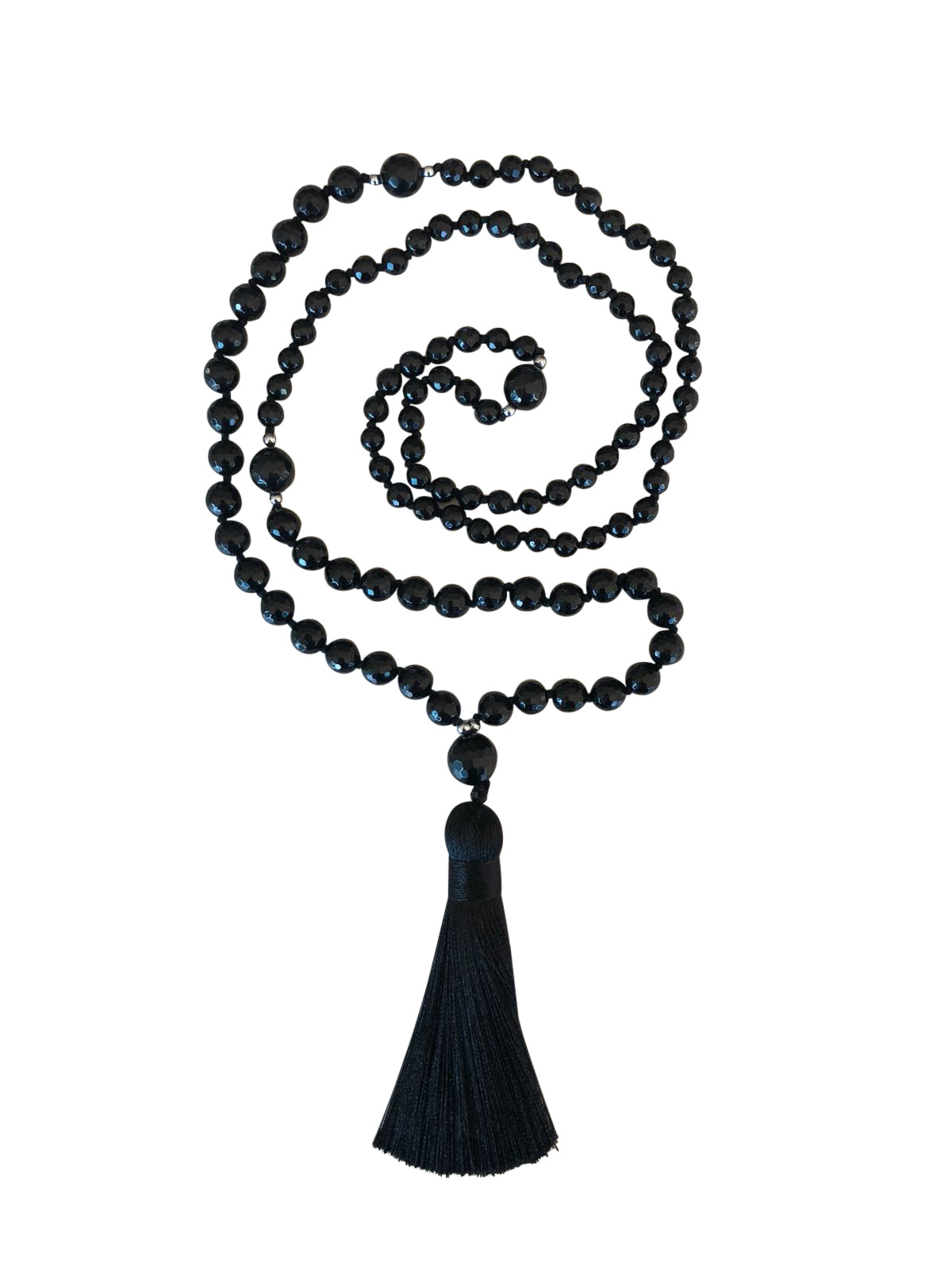 Shiva's Shield Black Onyx Mala-1