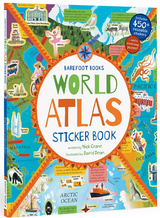 World Atlas Sticker Book