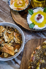 Za'atar Pita Chips (6.5oz.) Please select spicy or original za'atar.