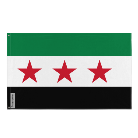 Drapeau de la Syrie Plusieurs Tailles en Polyester-0