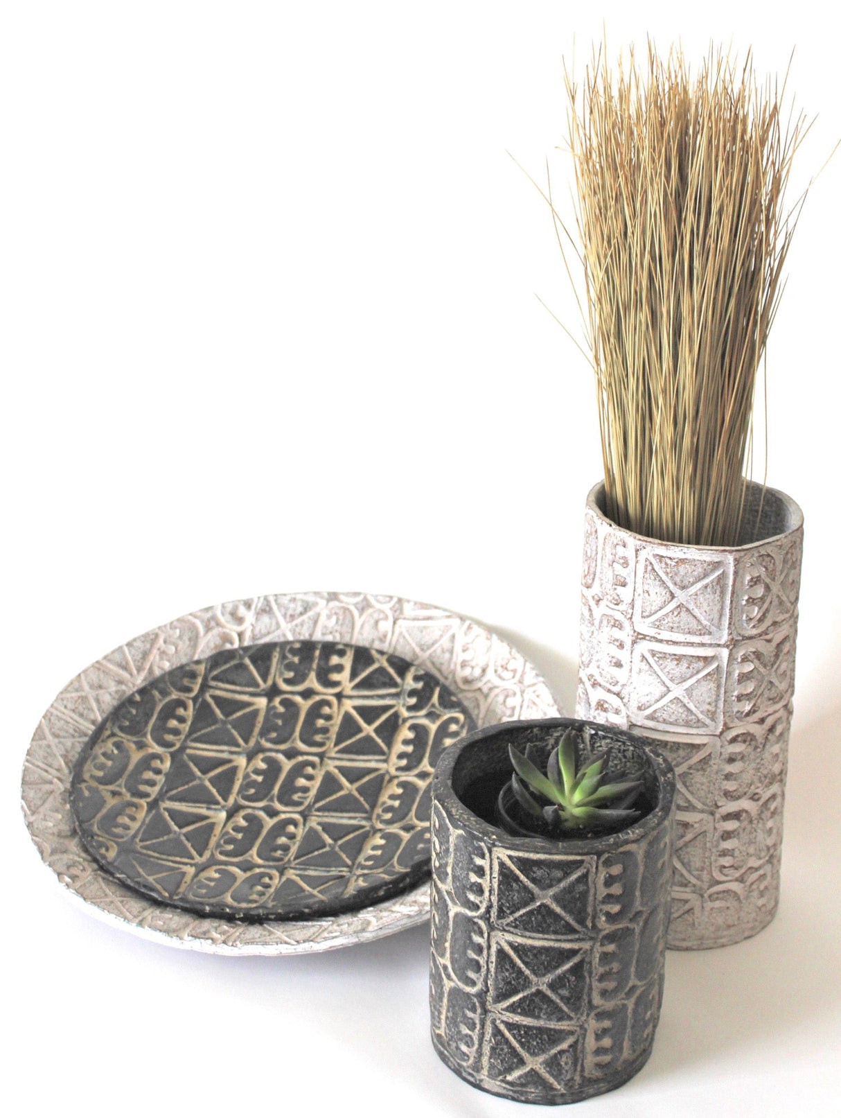 Ashanti Ceramic Vase or Plate