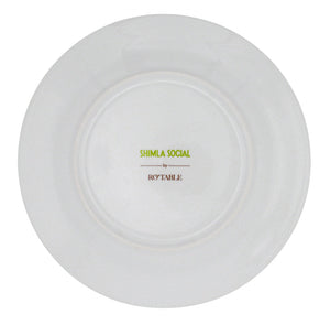 Bombay Blue Starter Plate - Set of 4 (+1 Bonus Plate)