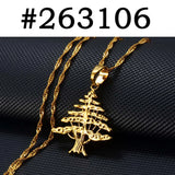 Lebanese Cedar Jewelry Lebanon Map Pendant Necklace