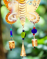 Butterfly Chime With Bells and Beads-1