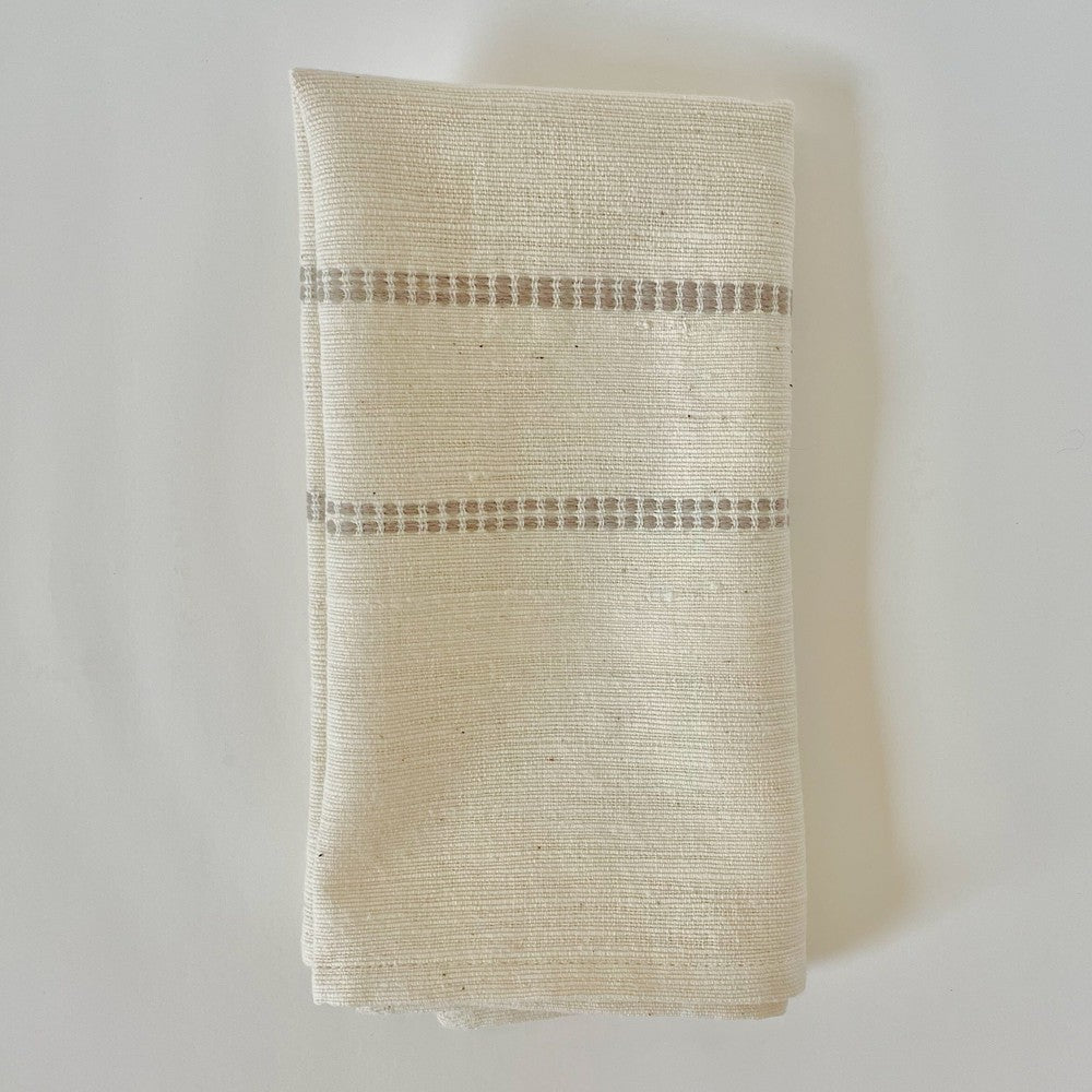 Chamo Handwoven Ethiopian Cotton Napkins | Set of 2