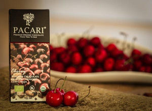 Cherry Organic Chocolate Bar
