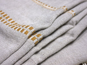 Zenach Handwoven Ethiopian Cotton Throw Blanket