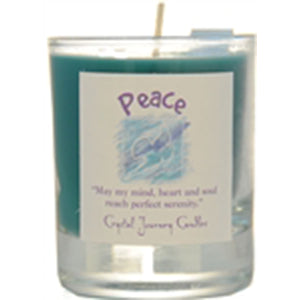 Peace soy votive candle-0