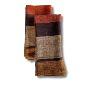 Dalol Handwoven Ethiopian Cotton Napkins | Set of 2