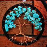 Tree Of Life Feather Home Decor Dream Catcher Wall Mount-4