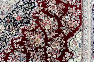 Exquisite Mint Hand-Knotted Peshawar Oriental Wool Rug – 9' x 12'