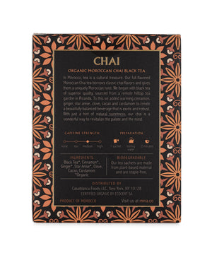 15ct Chai Organic Moroccan Chai Black Tea