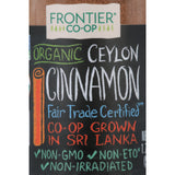 Frontier Herb Ground Cinnamon Ceyln Fair Trade (1x1.76 Oz)-5