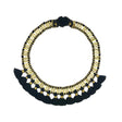 Temple Tassel Collar Necklace-0