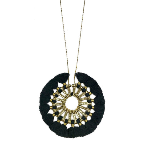 Tassel Halo Necklace-0