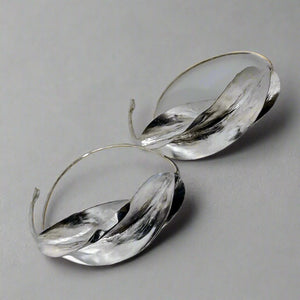 African Fulani Earrings, Hand Made in Mali