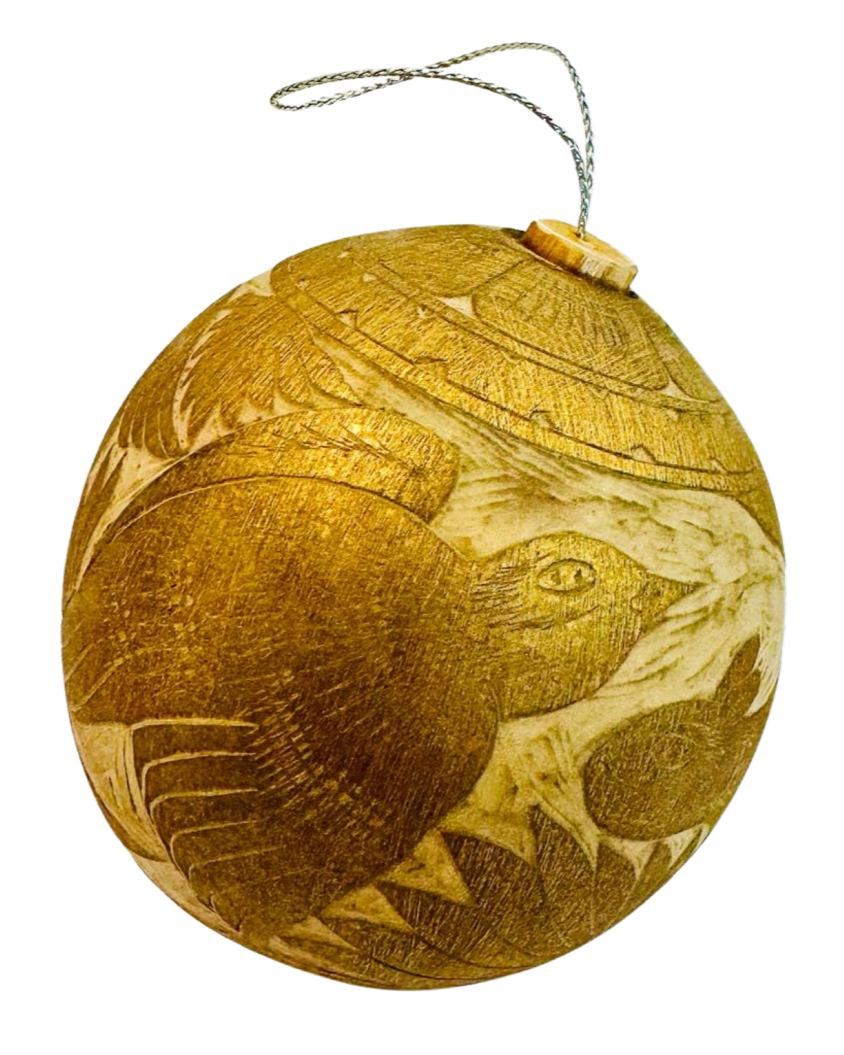 Jicara Hand-Carved Ornament