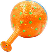 handmade painted paper mache mouse shapped piggy bank 26