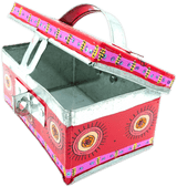 handmade painted paper mache mouse shapped piggy bank 4