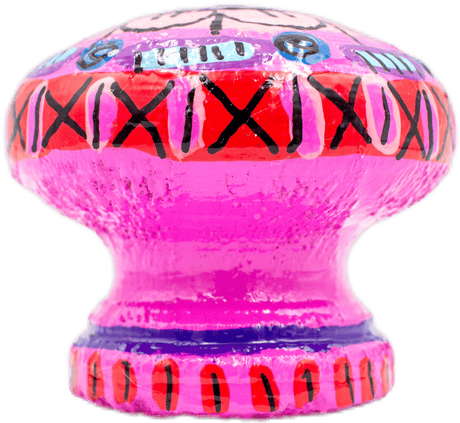 Handmade & Painted Wood Door/Furniture Knobs-10