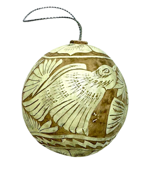 Jicara Hand-Carved Ornament