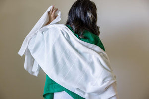 Maraki Handwoven Ethiopian Cotton Shawl