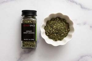 Gift Box Trio (A Jar of each Premium Saffron, Green Cardamom, Herati Mint Leaves)
