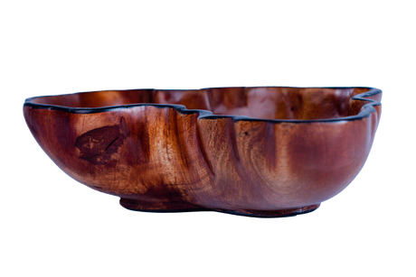 Oval Bowl With African Map Pattern 4