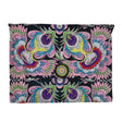 Embroidered Flower Clutch-0