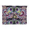 Embroidered Flower Clutch-0