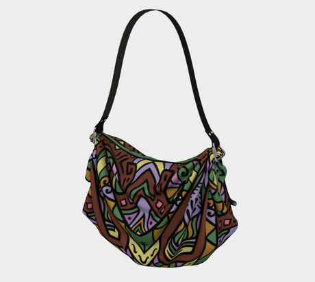 Origami Tote Tribal Mandala-1