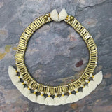 Temple Tassel Collar Necklace-1