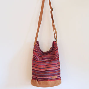 WOVEN Zipper Sling Bag - Jazzy